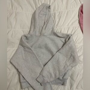 Aritzia tna boyfriend hoodie grey size xs